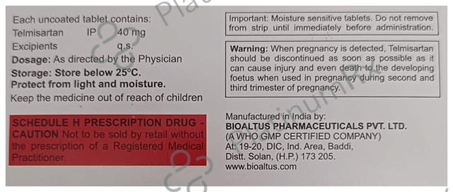 Telanz 40mg Tablet