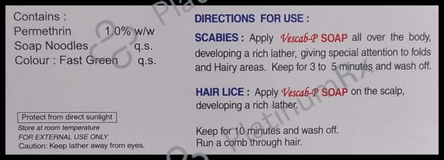 Vescab-P Medicated Soap