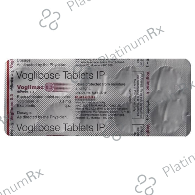 Voglimac 0.3mg Tablet 10s