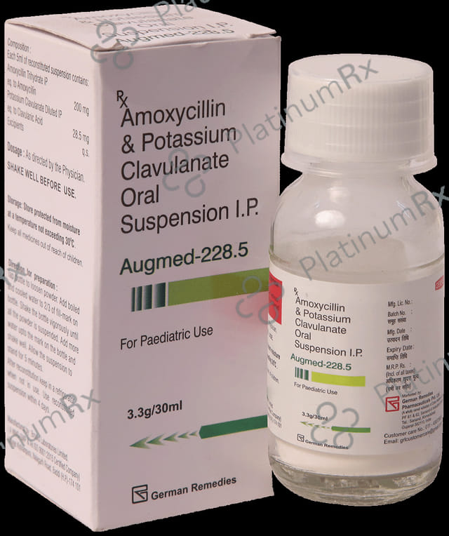 Augmed 228.5mg Oral Suspension 30ml