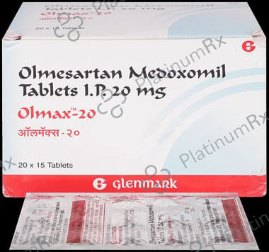 Olmax 20mg Tablet 15s