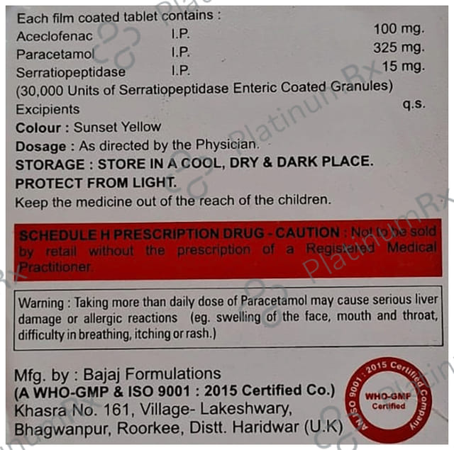 Acegreat SP Tablet 10s