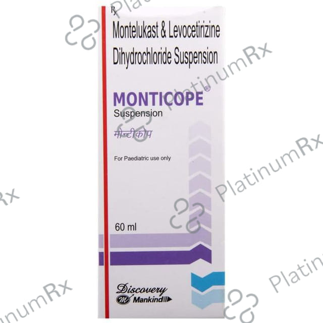 Monticope 2.5/4mg Oral Suspension 30ml