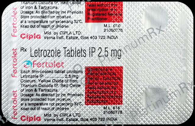 Fertolet 2.5mg Tablet 5s