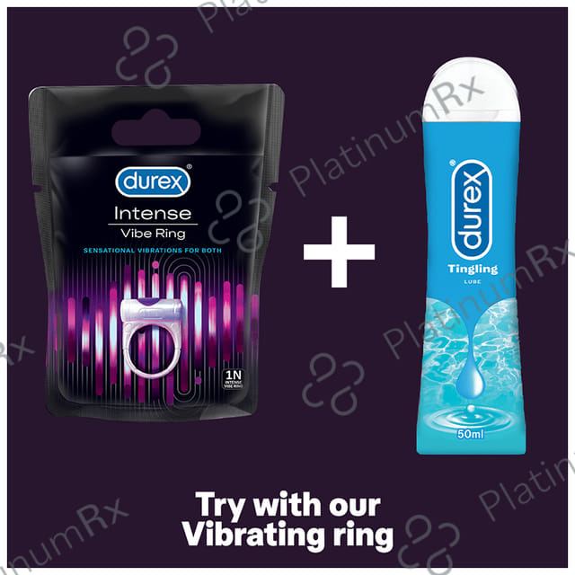 Durex Intense Vibe Ring for Extra Pleasure for Men & Women 1s