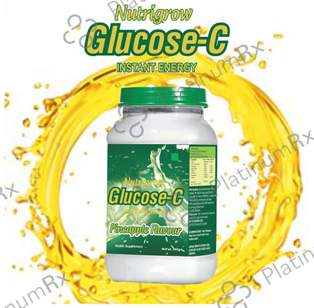 Nutrigrow Care Glucose-C(500gm Each) Pineapple 1 Jar