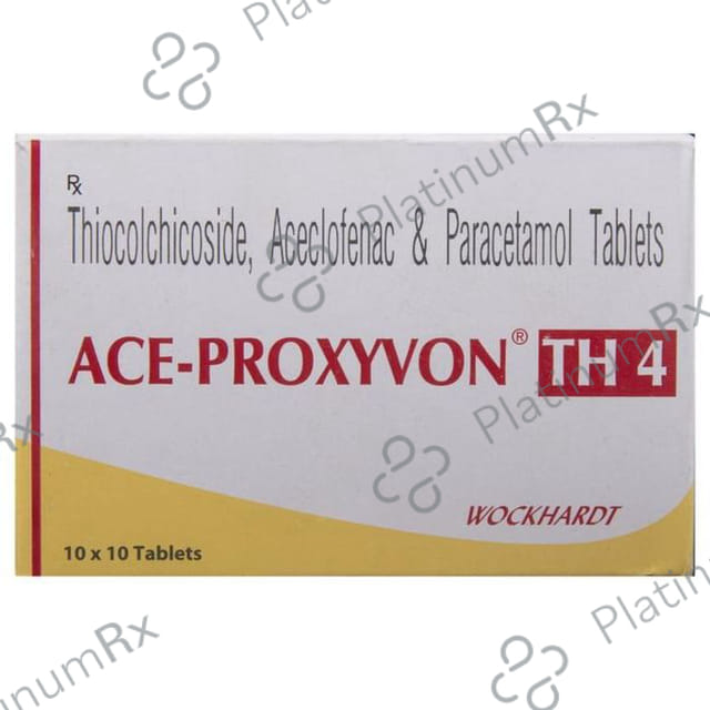 Ace Proxyvon TH 100/325/4mg Tablet 10s