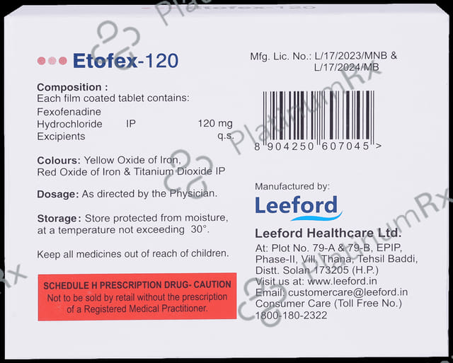 Etofex 120mg Tablet