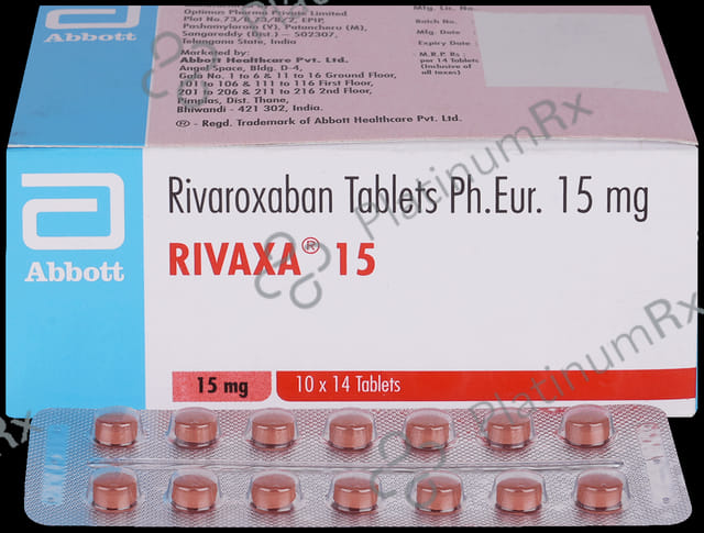 Rivaxa 15mg Tablet 14s