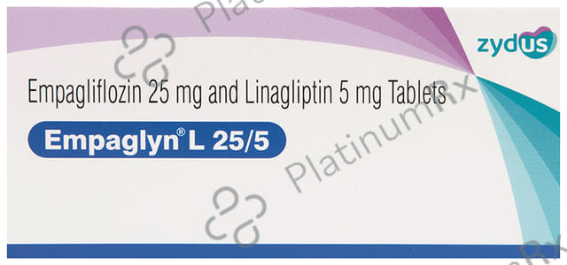 Empaglyn L 25/5mg Tablet 10s