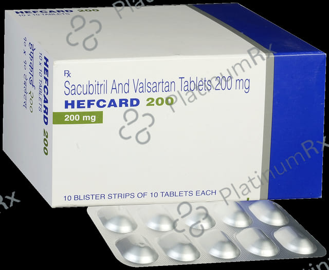 Hefcard 200mg Tablet 10s