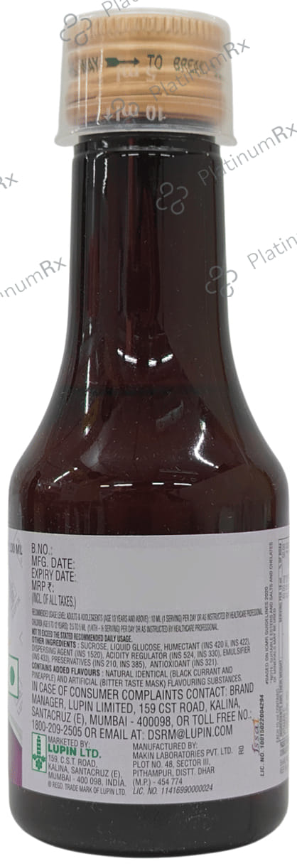 Lupifit Plus Syrup 100ml
