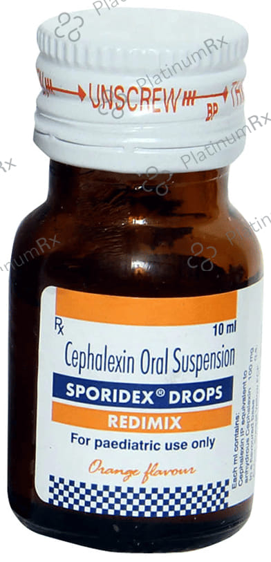 Sporidex Redimix 100mg Drop 10ml