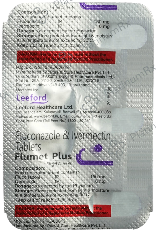 Flumet Plus 150/6mg Tablet 1s