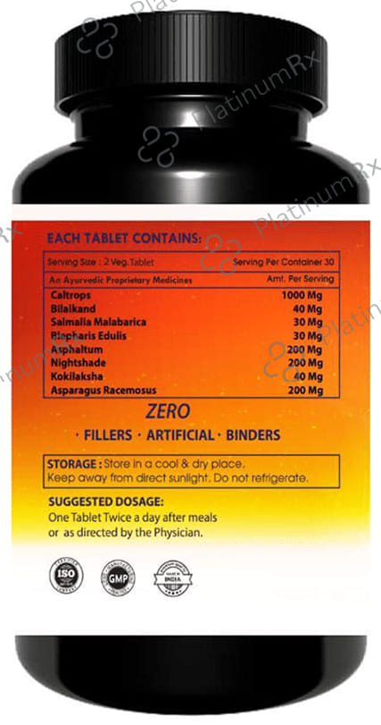 Merimed Natural Vigra Morning Testosterone Booster for Man Tablet