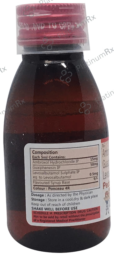Pedaflu-LS Junior Syrup Strawberry