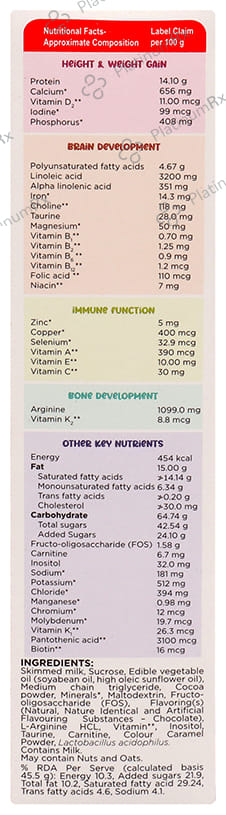 ChilRunfull 2+ Drink For Children’s Growth and Development Chocolate 200 gm