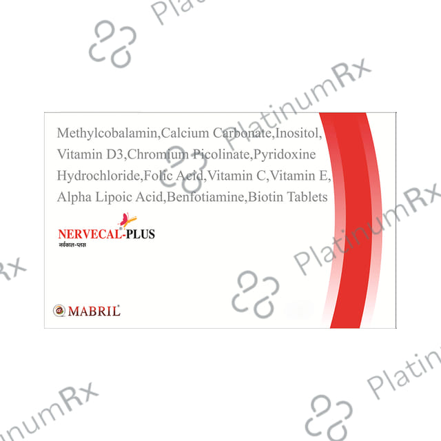 Nervecal Plus Tablet 10s