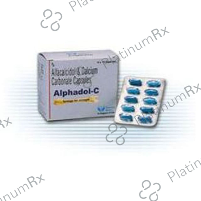 Alphadol C Soft Gelatin Capsule 10s