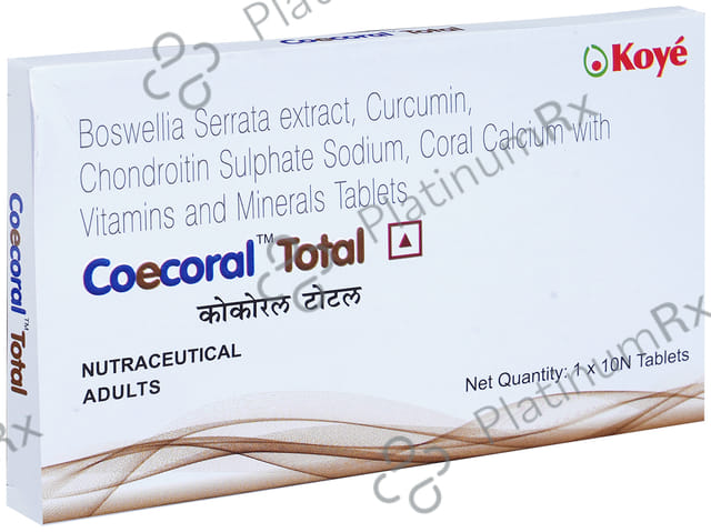 Coecoral Total Tablet 10s