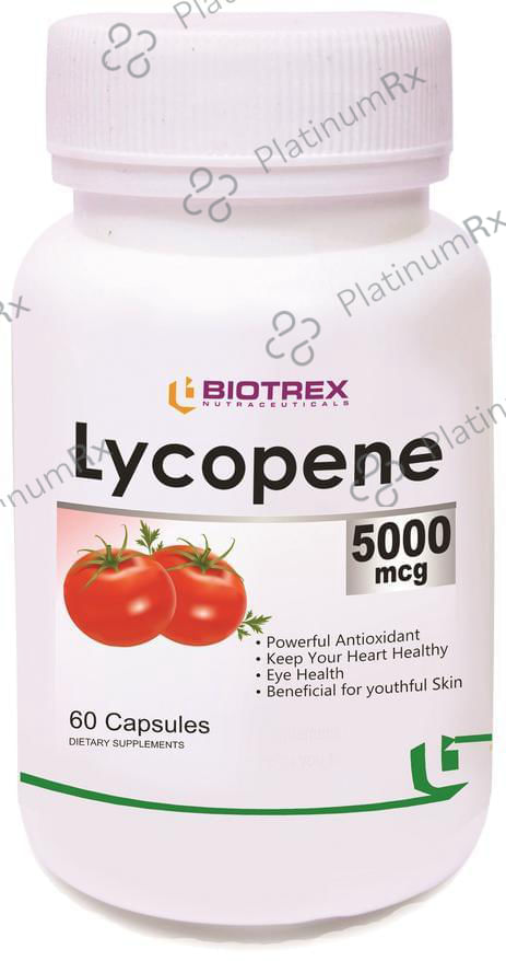Biotrex Lycopene 5000mcg Capsule
