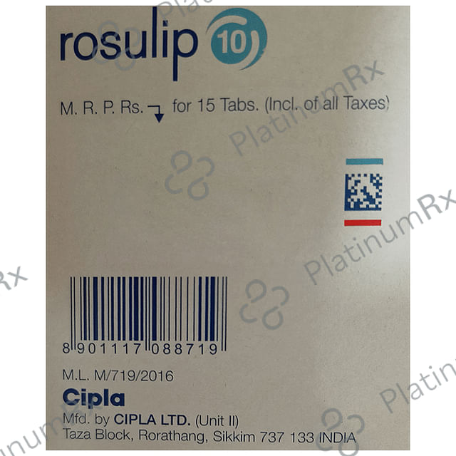 Rosulip 10mg Tablet 15s