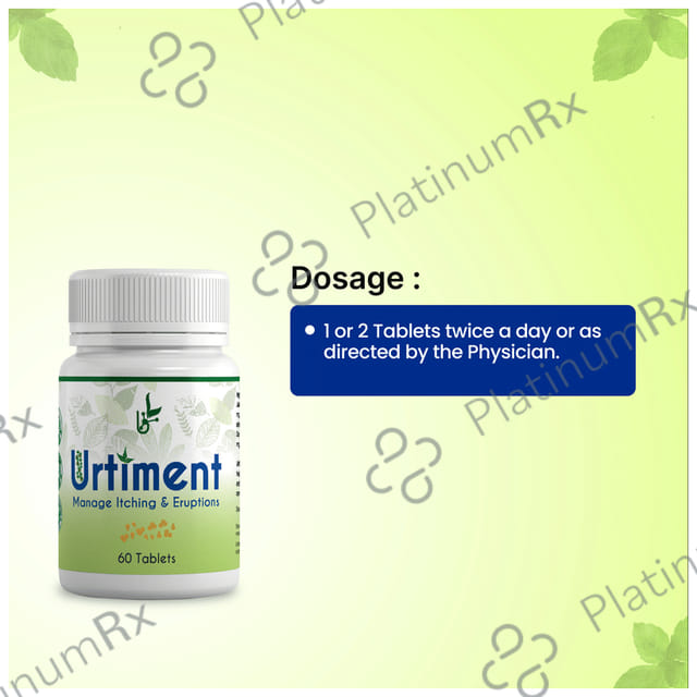 BVG Life Sciences Urtiment Manage Icthing & Eruptions Tablet 60 tablets