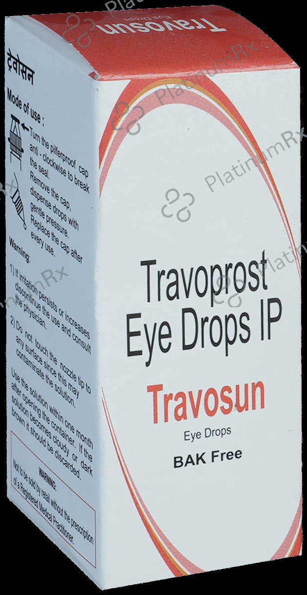 Travosun Eye Drop BAK Free 3ml