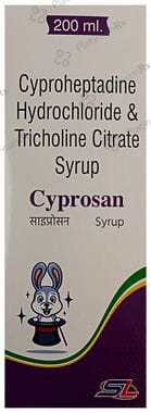 Cyprosan 2/275mg Syrup 200ml
