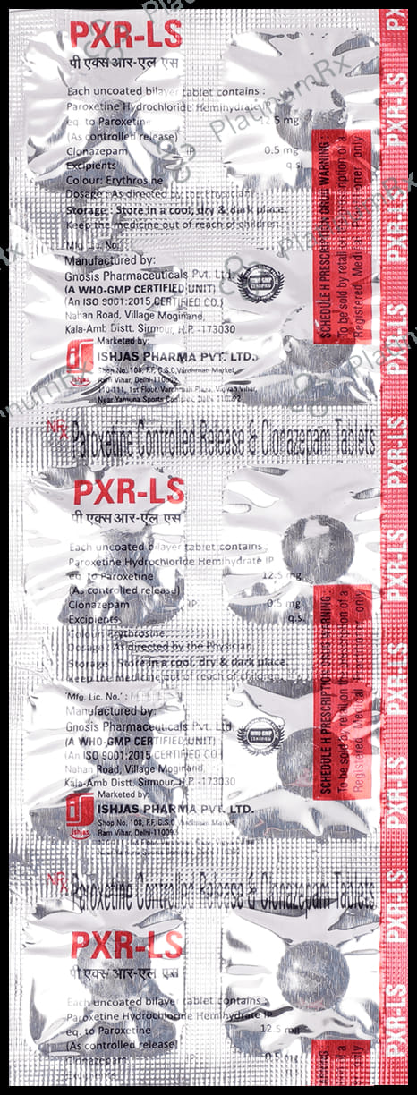 Pxr LS 12.5mg/0.5mg Tablet