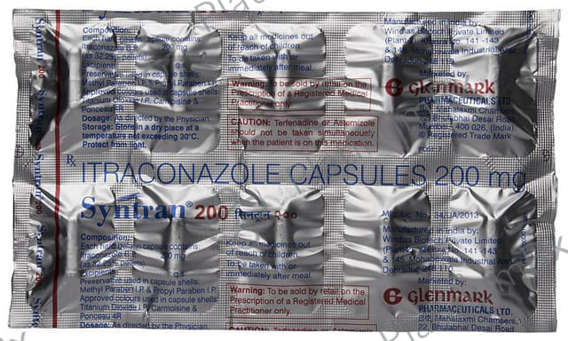 Syntran 200mg Capsule 10s