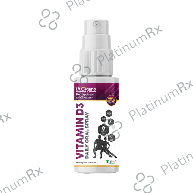 LA Organo Vitamin D3 Daily Oral Spray