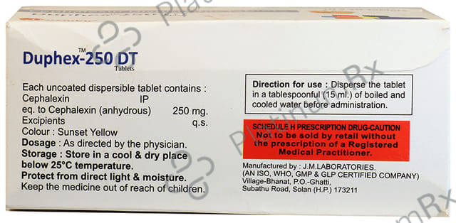 Duphex 250 DT Tablet Orange