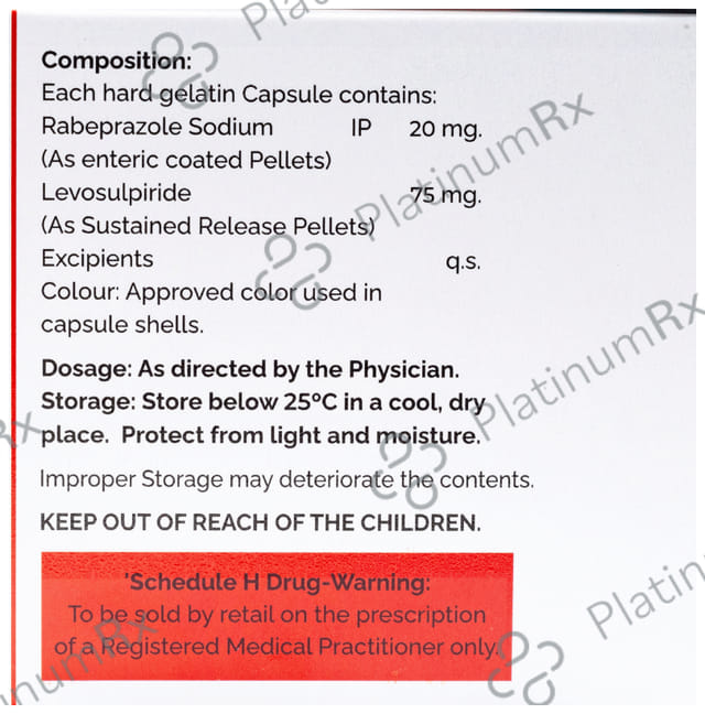 Raboreg L 75/20mg Capsule SR 10s