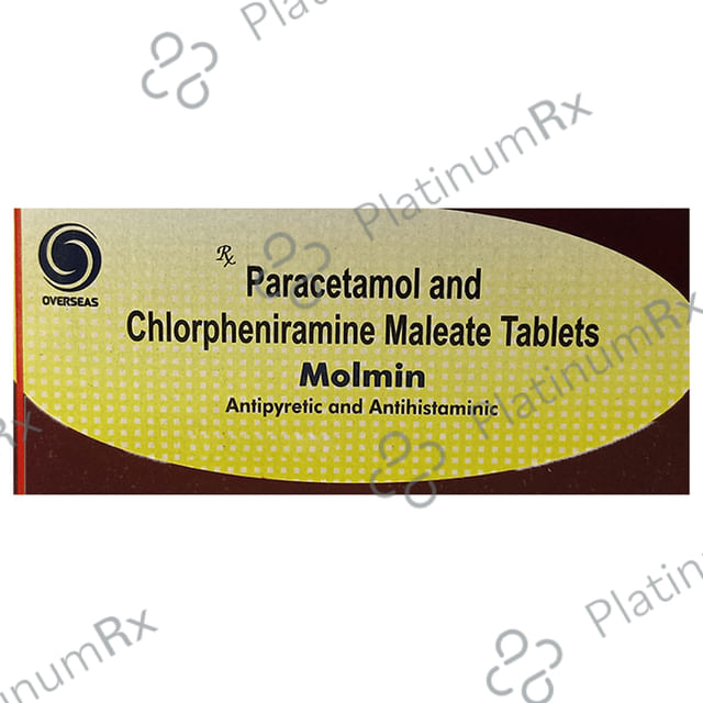 Molmin 325/4mg Tablet 10s