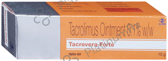 Tacrovera Forte 0.1% Ointment 15gm