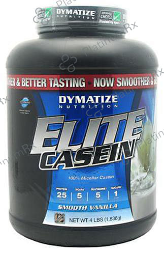 Dymatize Nutrition Elite Casein Powder Smooth Vanilla