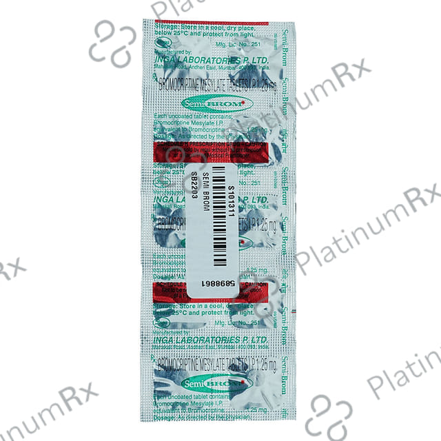 Semi Brom 1.25mg Tablet