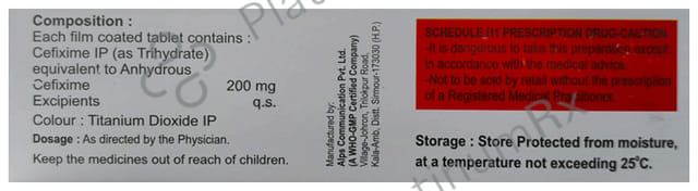 Mazicip 200mg Tablet 10s