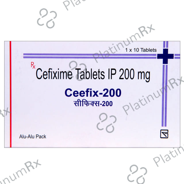 Ceefix 200mg Tablet 10s