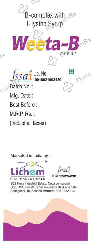 Weeta-B Syrup 200 ml