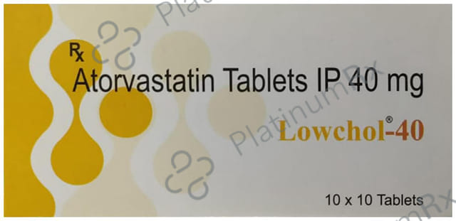 Lowchol 40mg Tablet