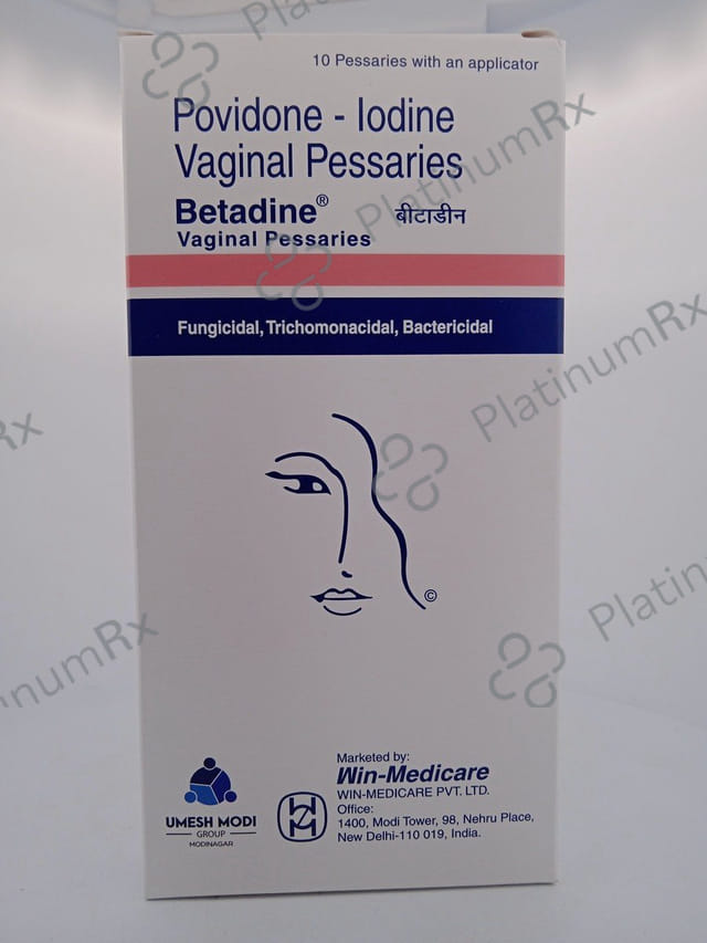 Betadine 200mg Vaginal Pessaries 10s