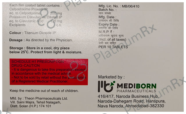 Bondox CV 200 Tablet