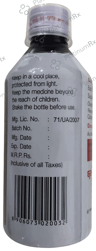 Sufrate O Oral Suspension Sugar Free