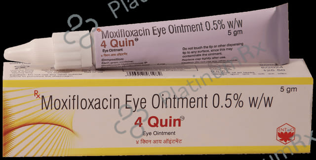 4 Quin 0.5% Eye Ointment 5gm
