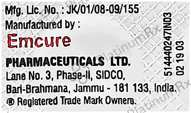 Nusar Atn 50/50mg Tablet 10s