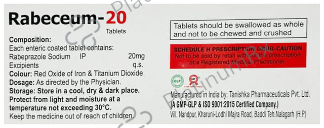 Rabeceum 20mg Tablet 10s