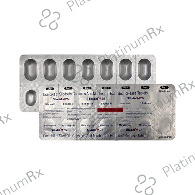 Silodal M 25/8mg Tablet 10s