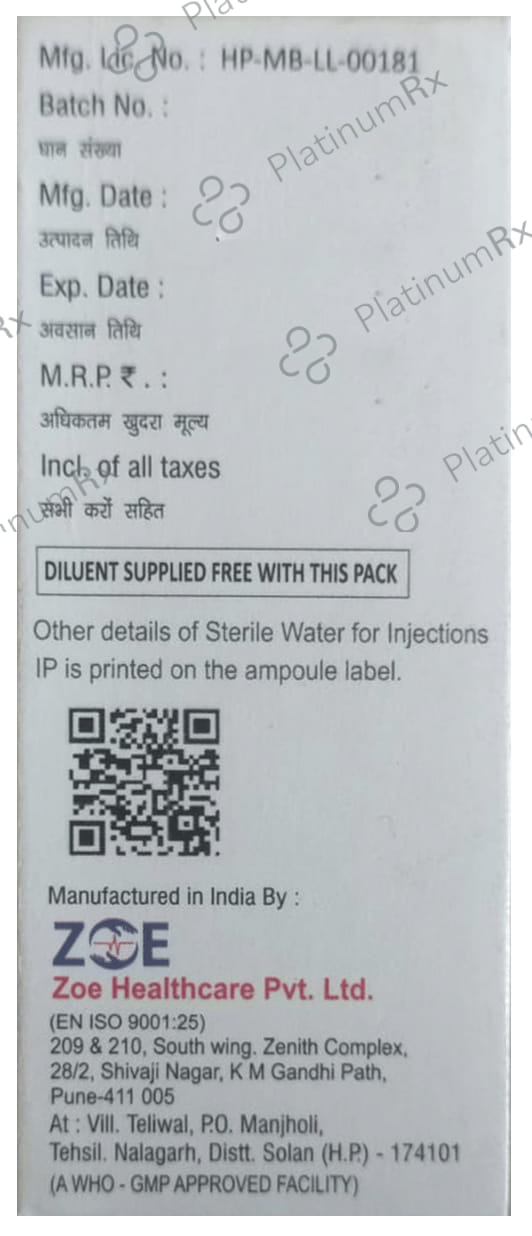 Meroact SB 1000/500mg Injection 1s